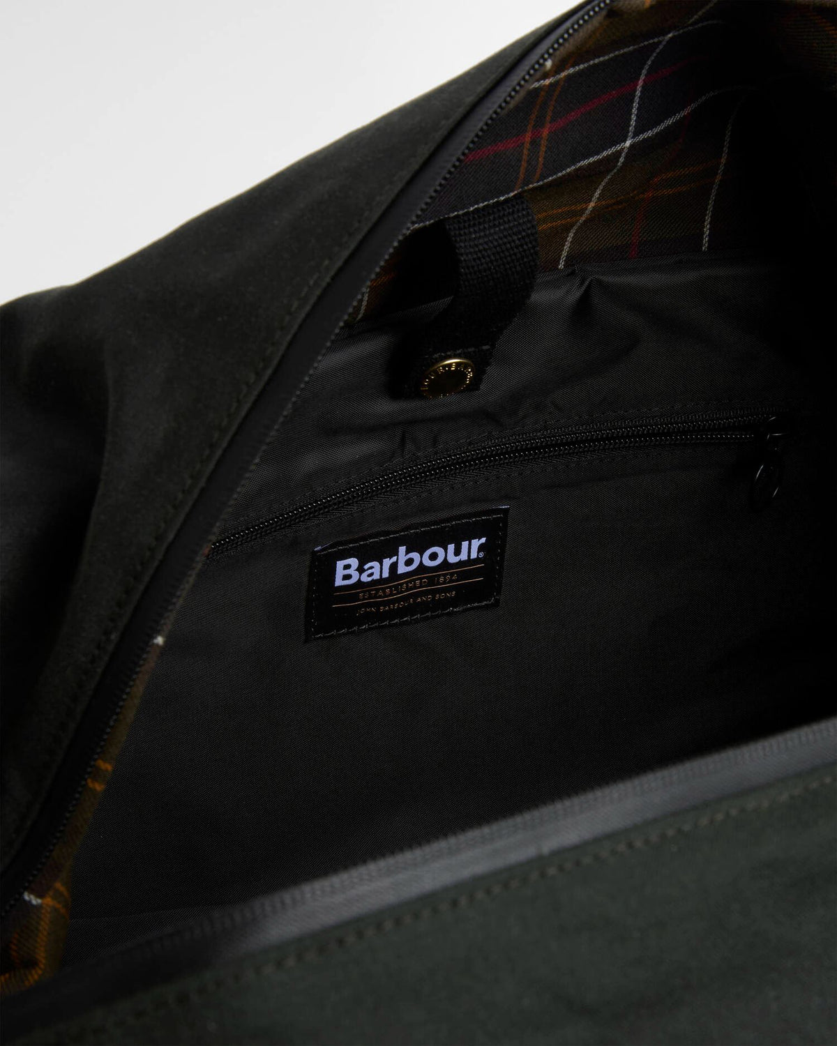 Barbour Field Wax Holdall – Sage