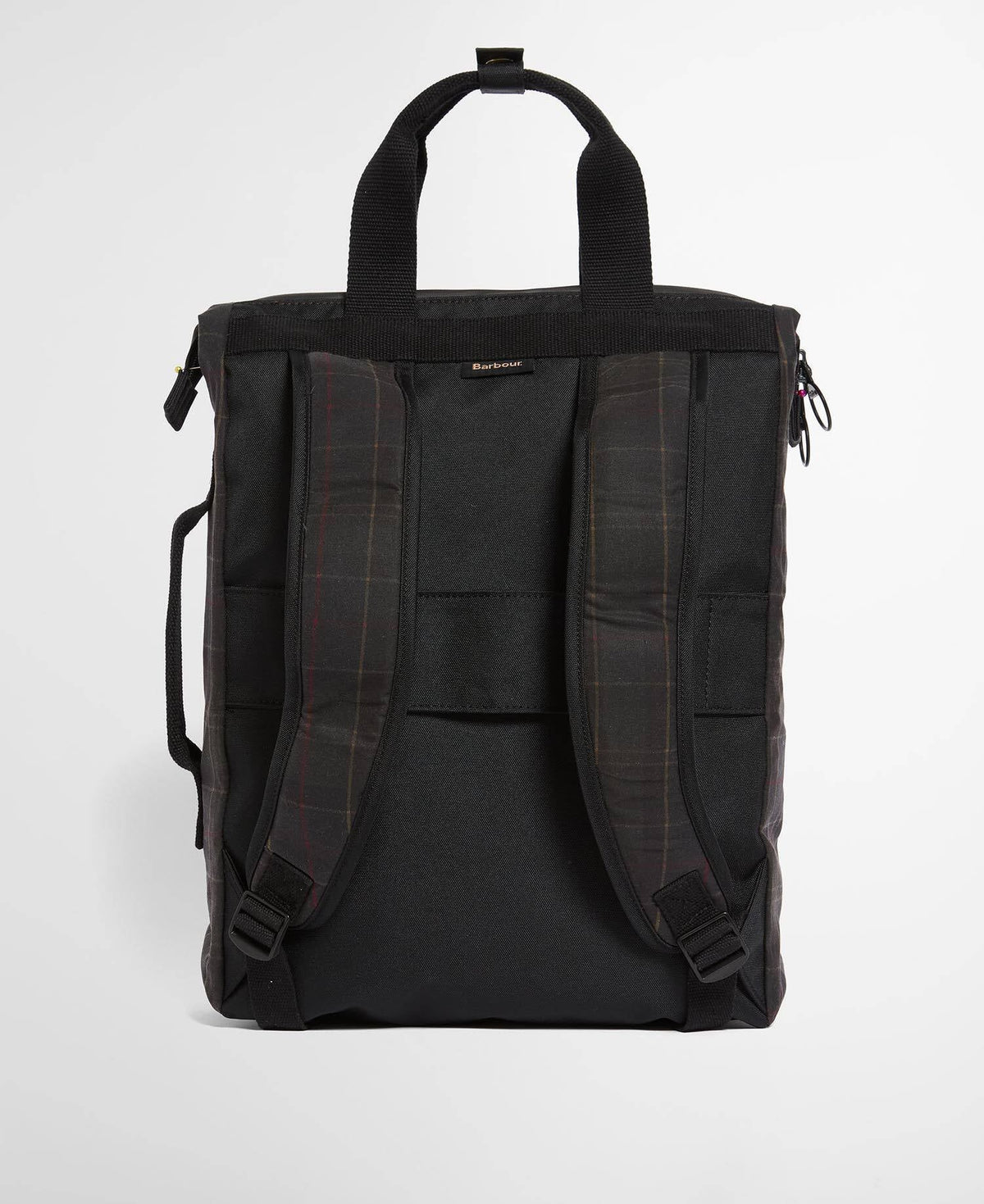 Barbour Field Tartan Wax Backpack – Dark Classic Tartan