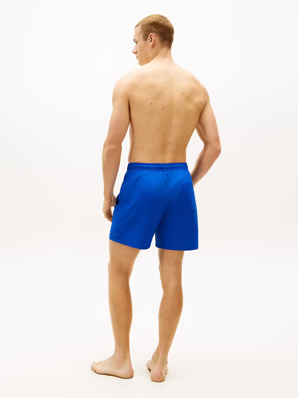 Tommy Hilfiger Flag Embroidery Mid Length Swim Shorts
