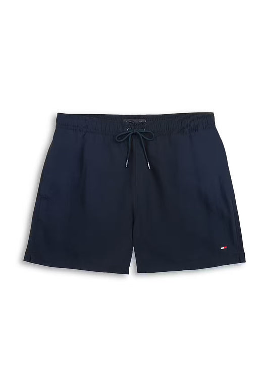 Tommy Hilfiger Flag Embroidery Mid Length Swim Shorts
