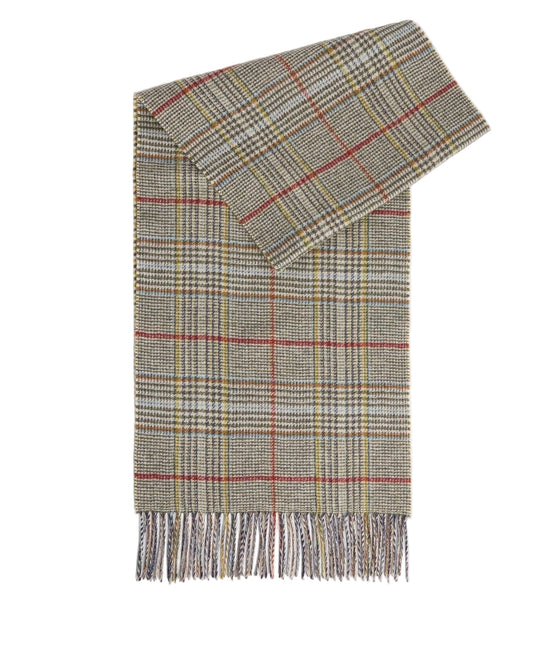Barbour Macklow Reversible Wool Scarf - Tweed Multi