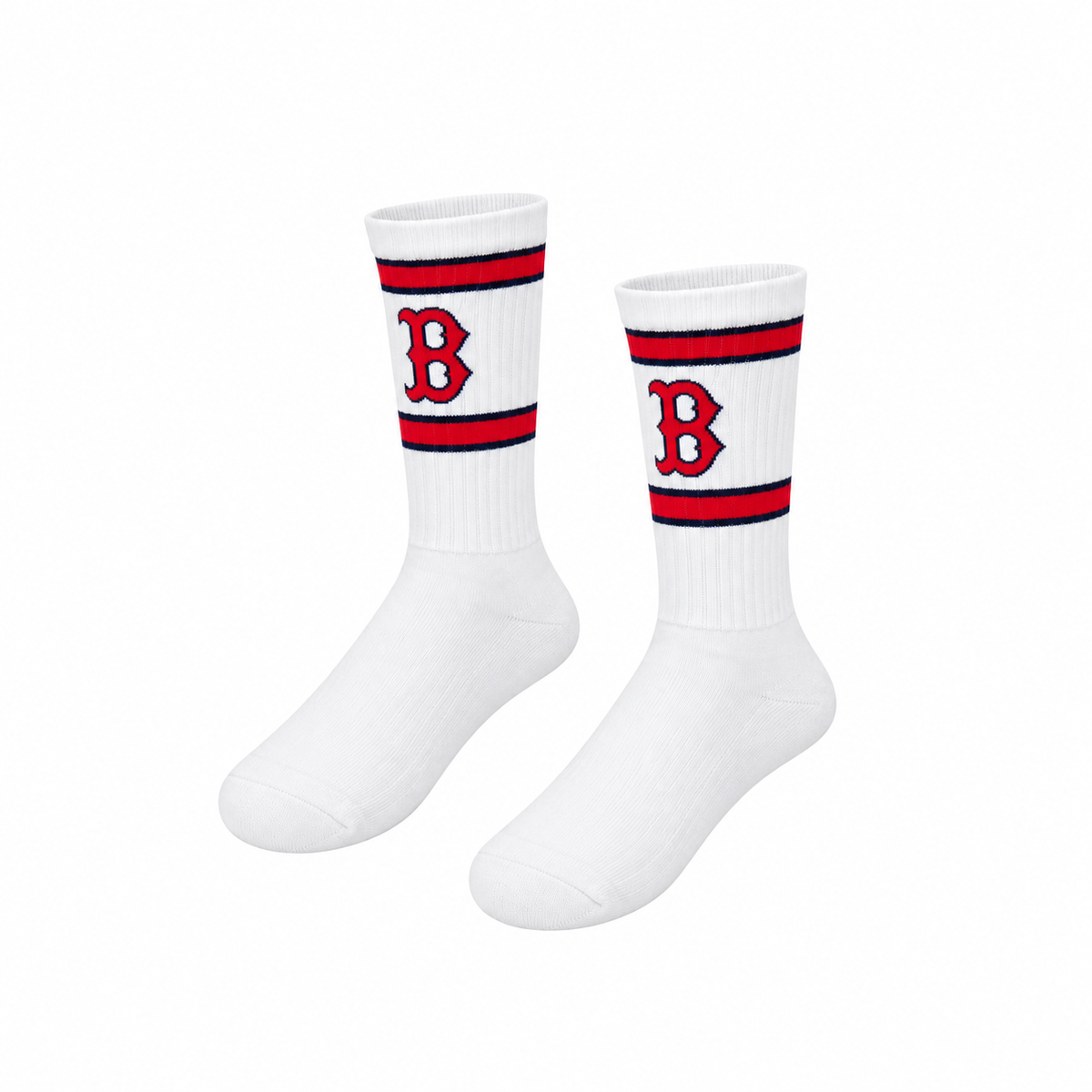 New Era Boston Red Sox MLB Premium White Socks