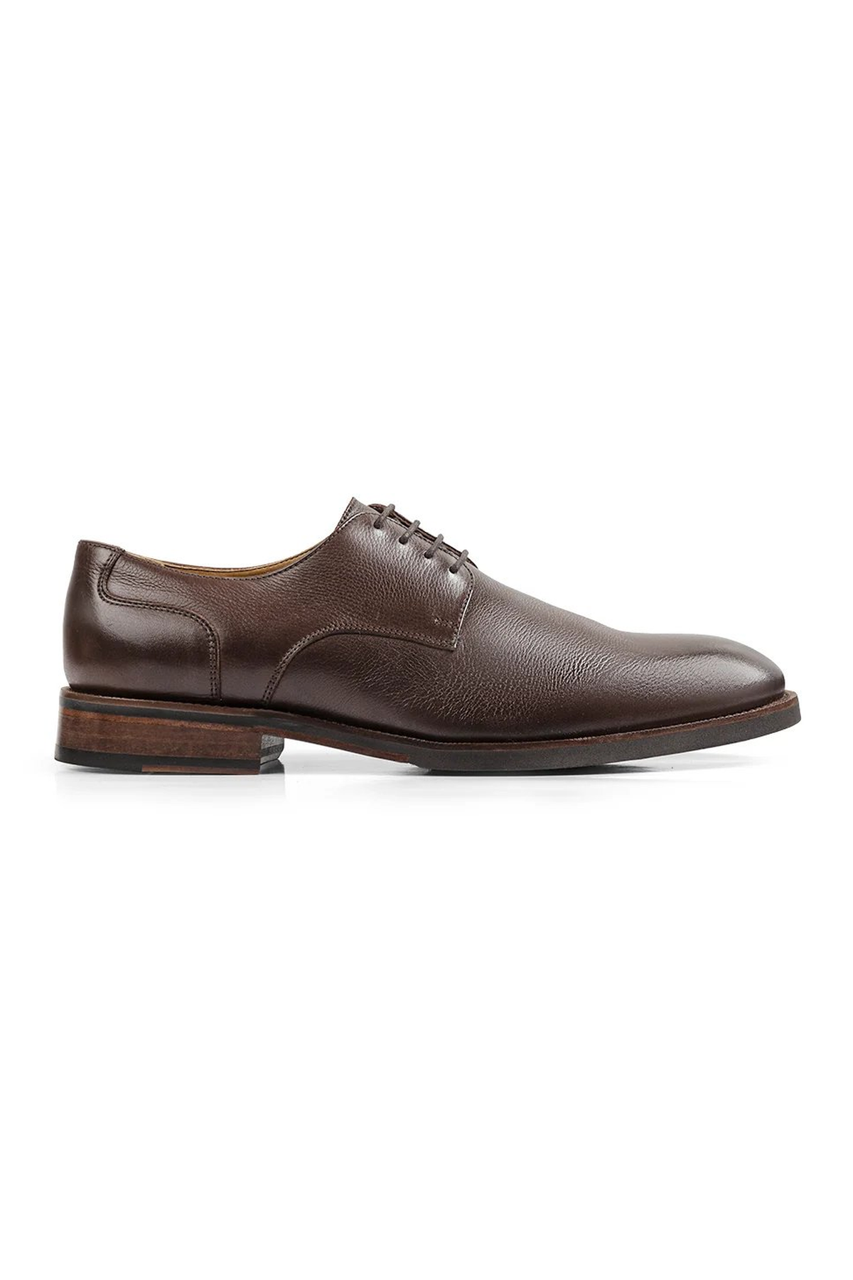 Anatomic Salvatore Leather Brogue Shoe - Coffee