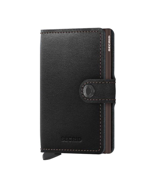 Secrid Original Miniwallet - Black & Brown