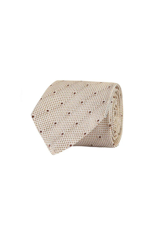 Amanda Christensen Classic Dotted Silk Tie