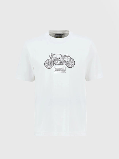 Morris Motorbike Graphic T Shirt
