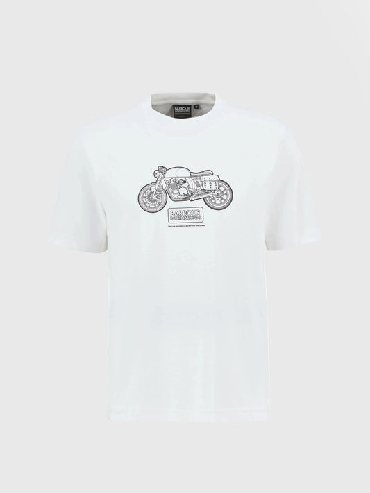 Morris Motorbike Graphic T Shirt