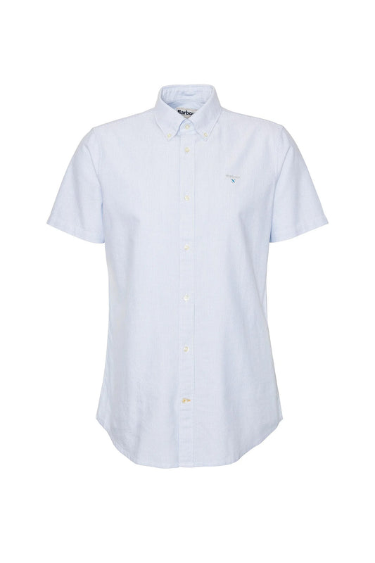 Barbour Striped Oxford Tailored Short-Sleeved Shirt