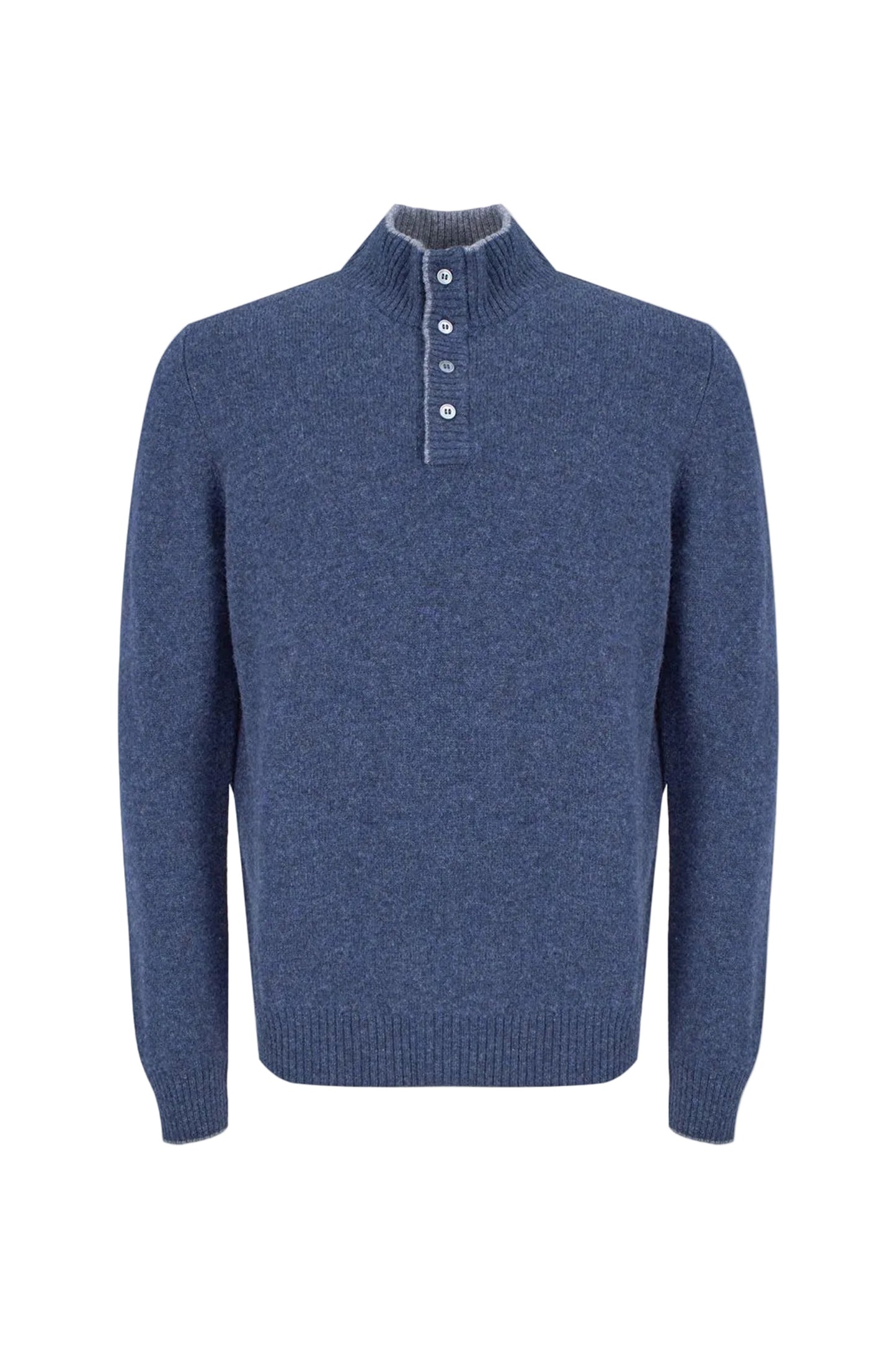 Gran Sasso Wool 1/2 Zip Sweater