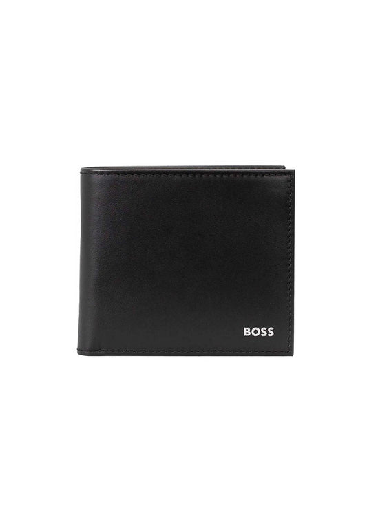 BOSS Leather Wallet in Black