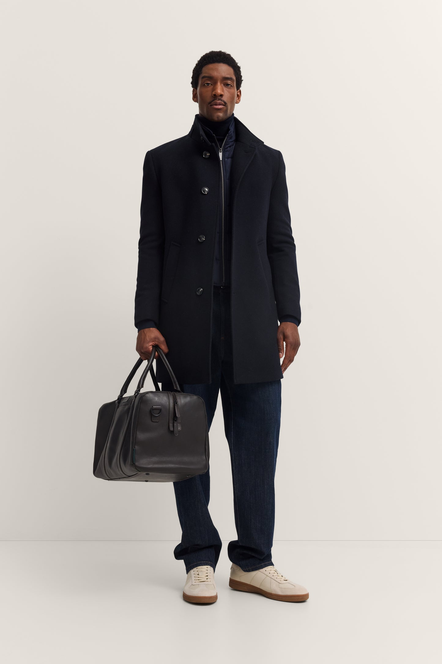 Bugatti Wool Overcoat