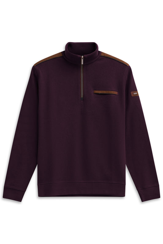 Bugatti Zip Neck Sweatshirt