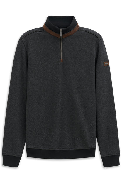 Bugatti Zip Neck Sweatshirt