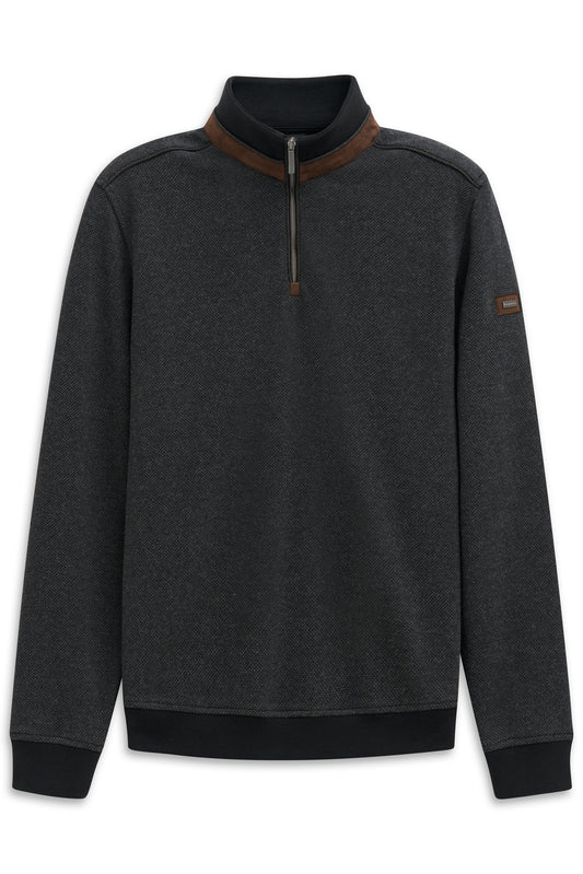 Bugatti Zip Neck Sweatshirt