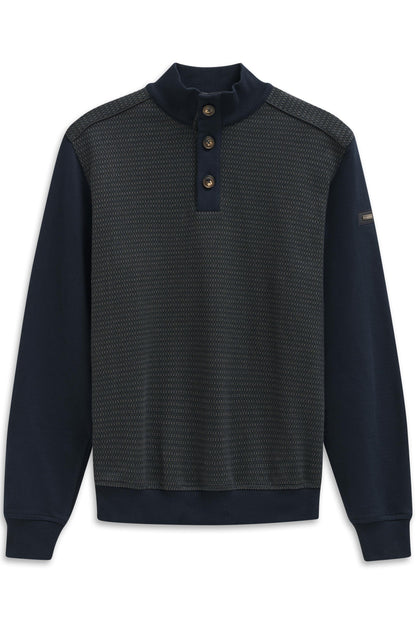 Bugatti Zip Neck Sweatshirt
