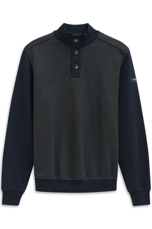 Bugatti Zip Neck Sweatshirt