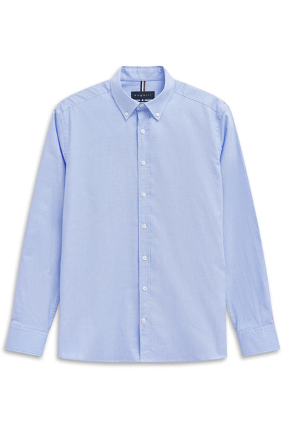 Bugatti Oxford Shirt with Button-Down Collar