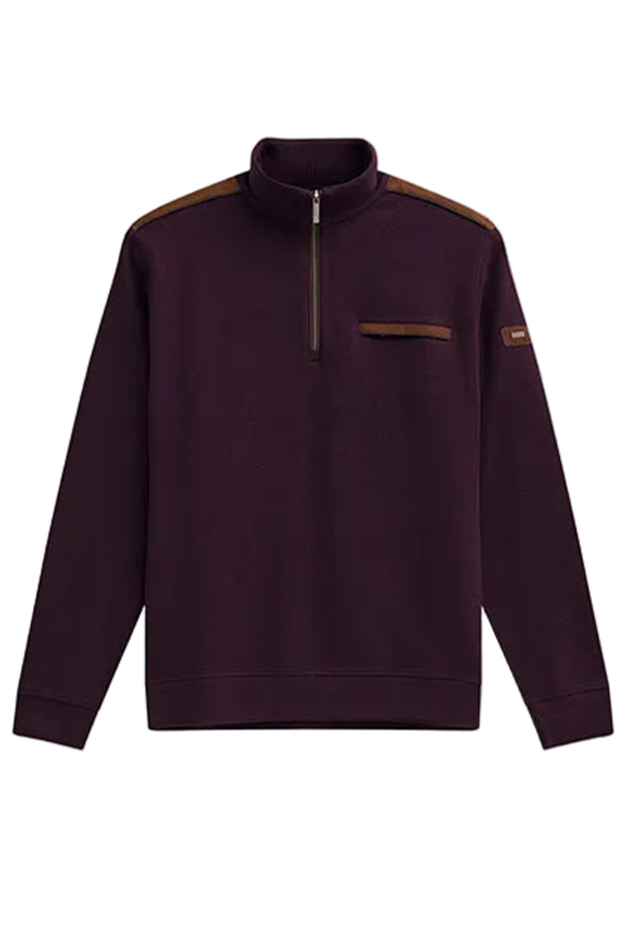 Bugatti Zip Neck Sweatshirt