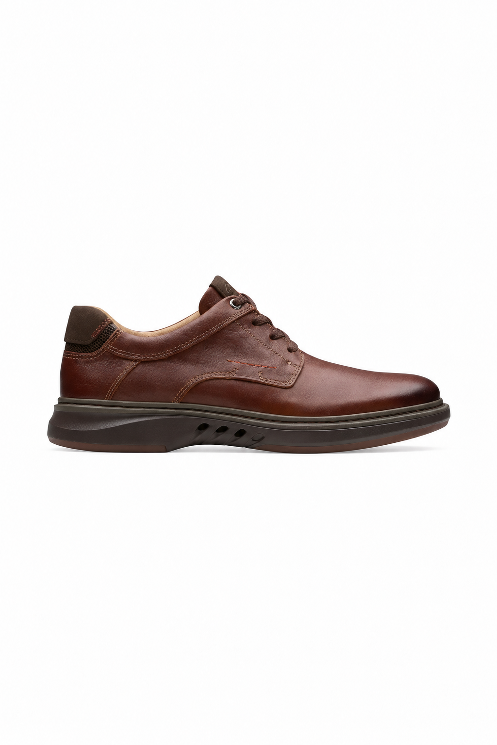 Clarks Un Brawley Lace Shoe Brown