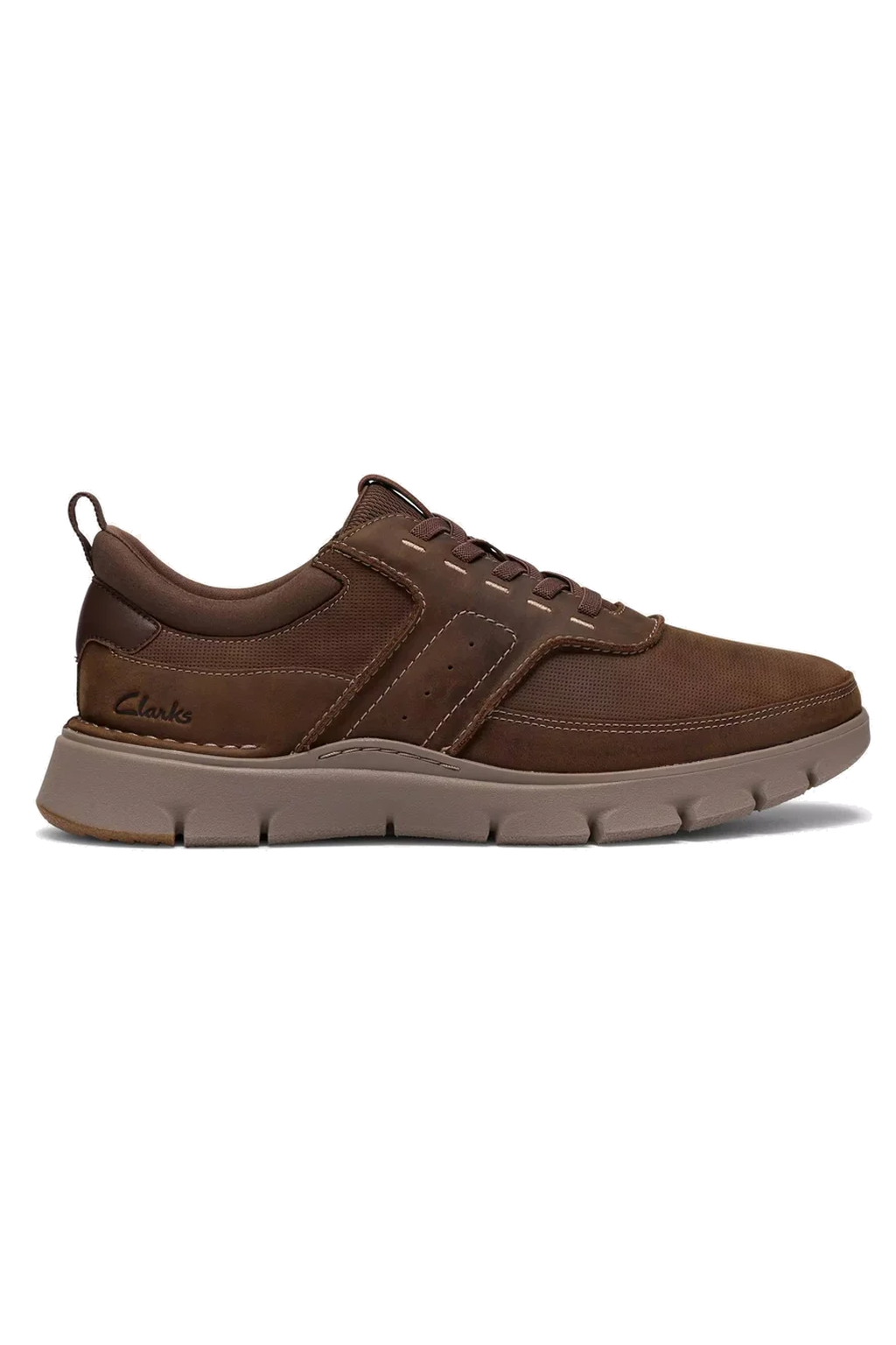Clarks Step365 Style Leather Shoe - Beeswax
