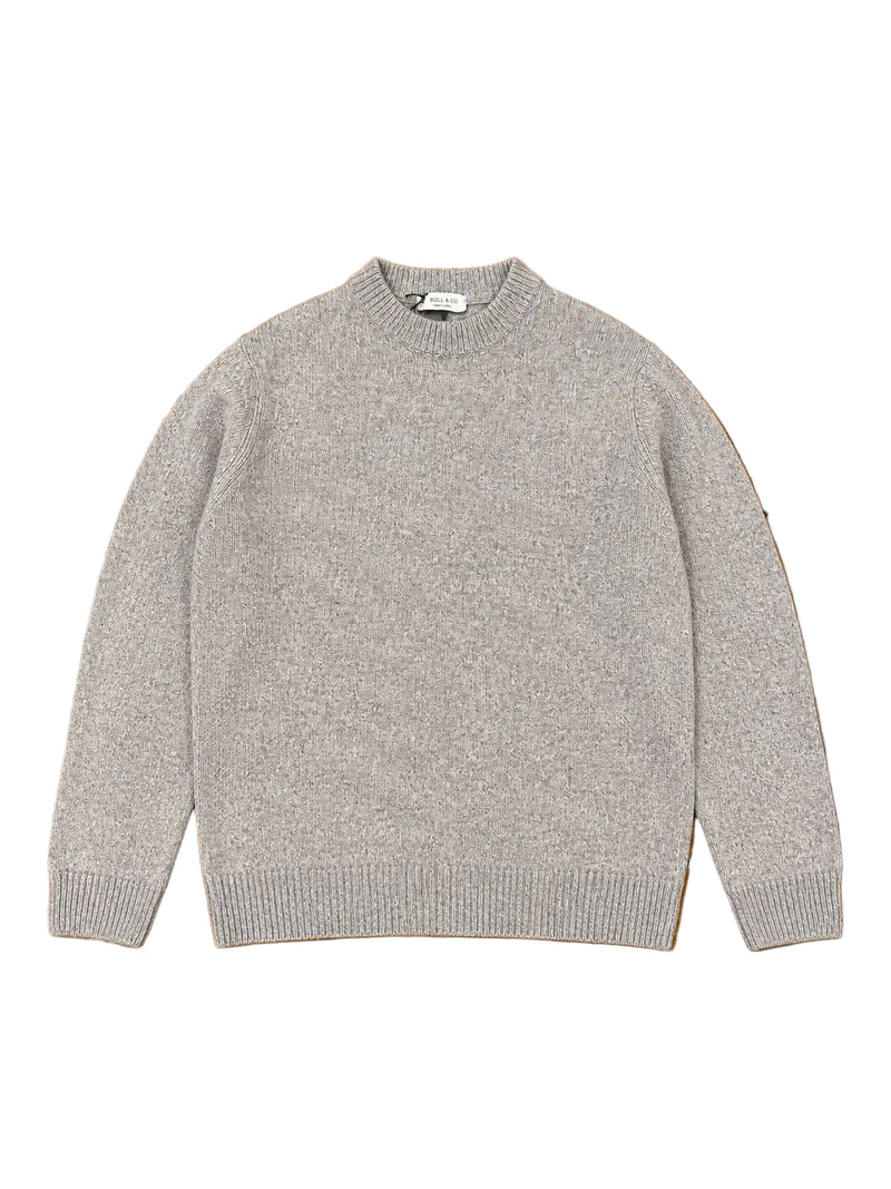 Wool & Co Soft Wool Crew-Neck Sweater – Beige