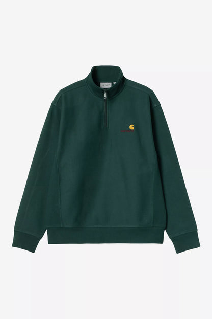 Half Zip American Script Sweatshirt
