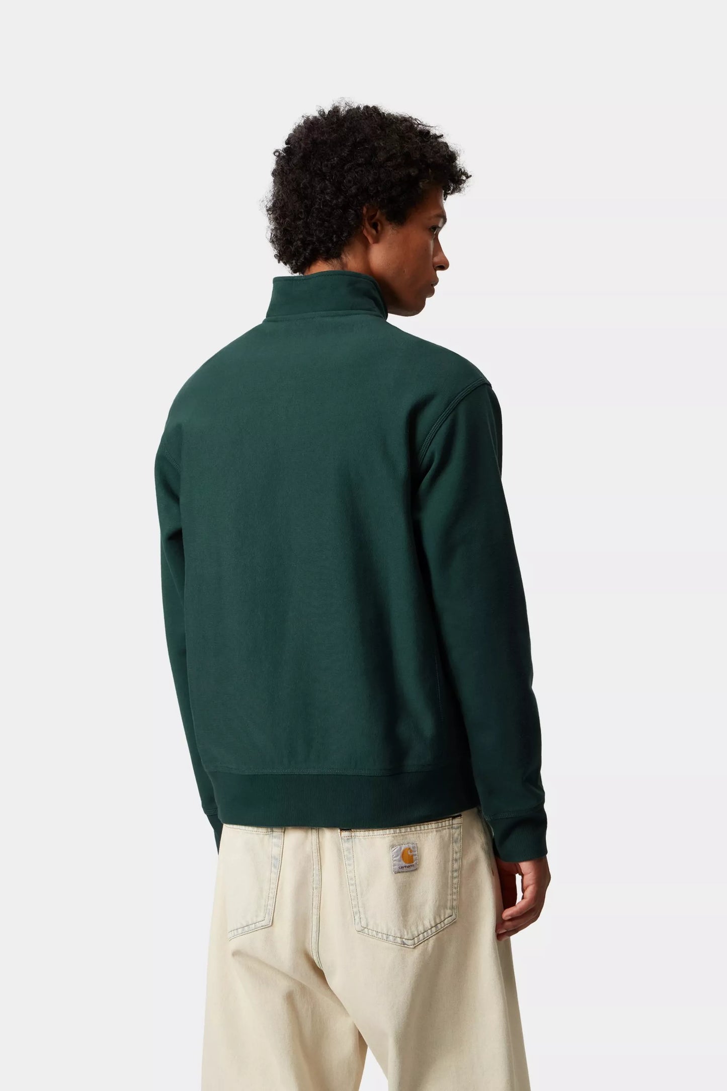 Half Zip American Script Sweatshirt