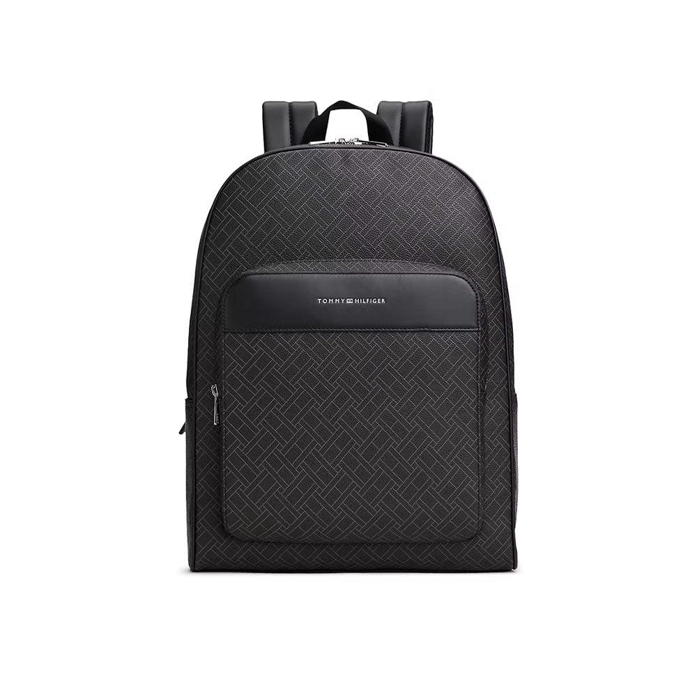 Tommy Hilfiger Flag Mixed Texture Dome Backpack