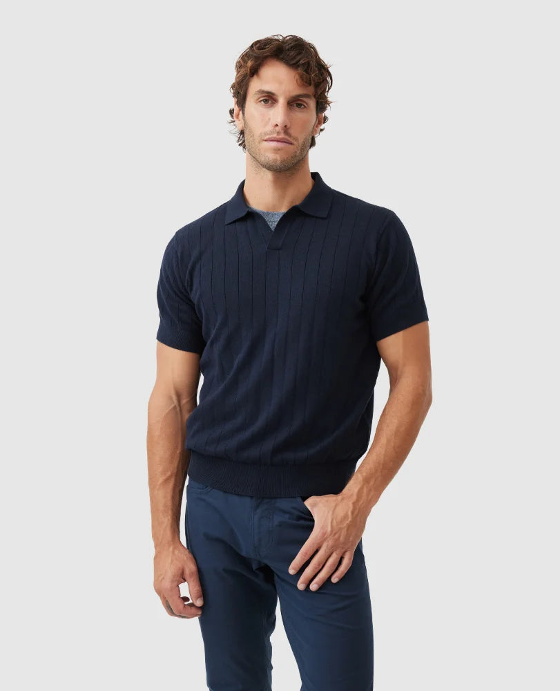 Rodd & Gunn Freys Crescent Knit Polo