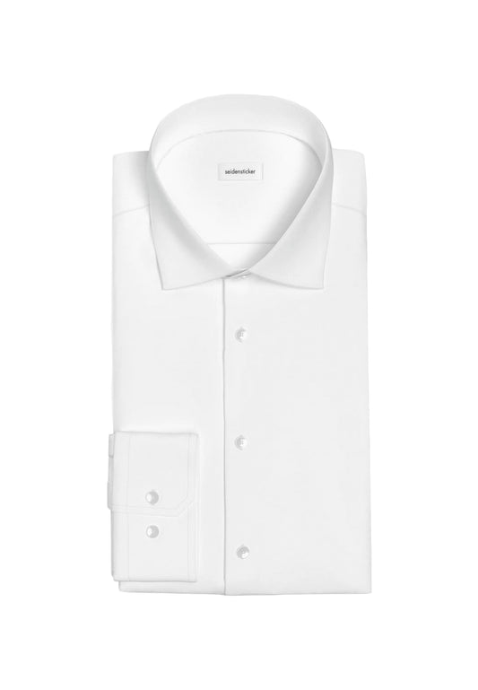Seidensticker Slim Business Shirt Uni - White