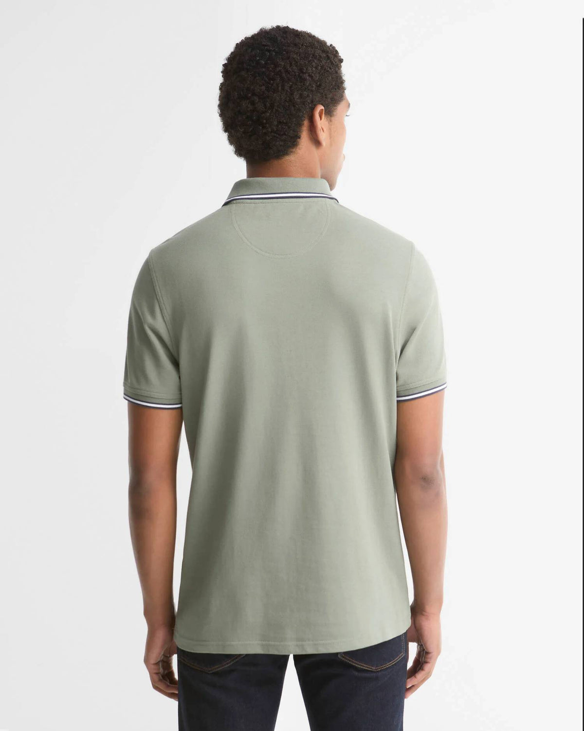 Barbour Fielding Tailored Short-Sleeved Polo Shirt - Agave Green