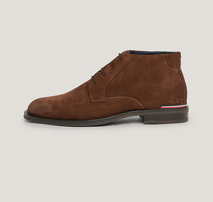Tommy Hilfiger Suede Lace-Up Boots