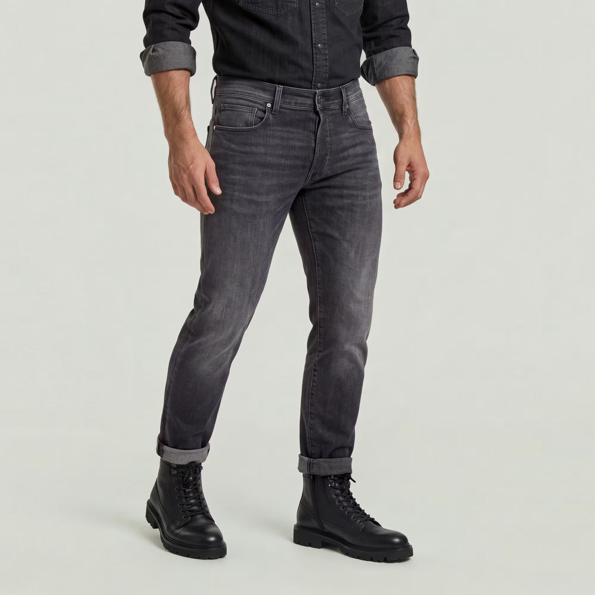G-Star 3301 Slim Jeans - Black