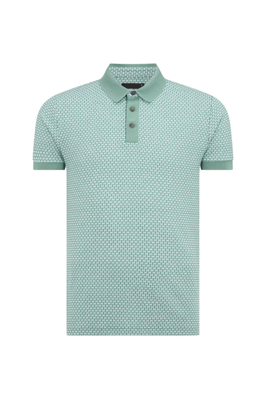 Remus Uomo Textured Cotton Polo