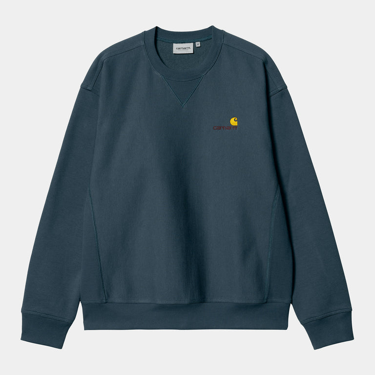 Navy blue carhartt sweatshirt sales