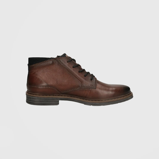 Leather Lace-up Boots