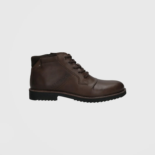 Leather Lace Up Boots