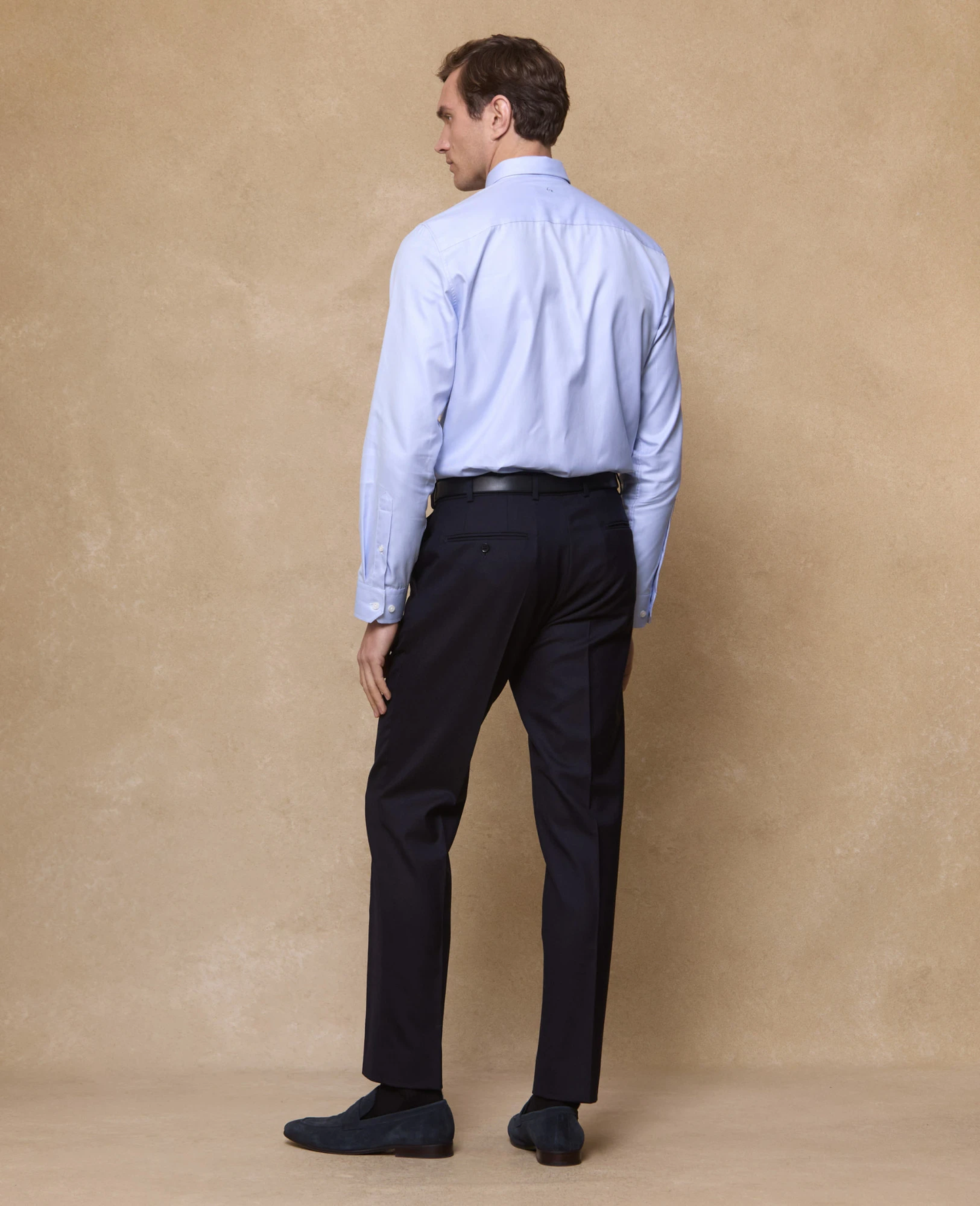 Magee Liffey Navy Wool Mix & Match Trouser