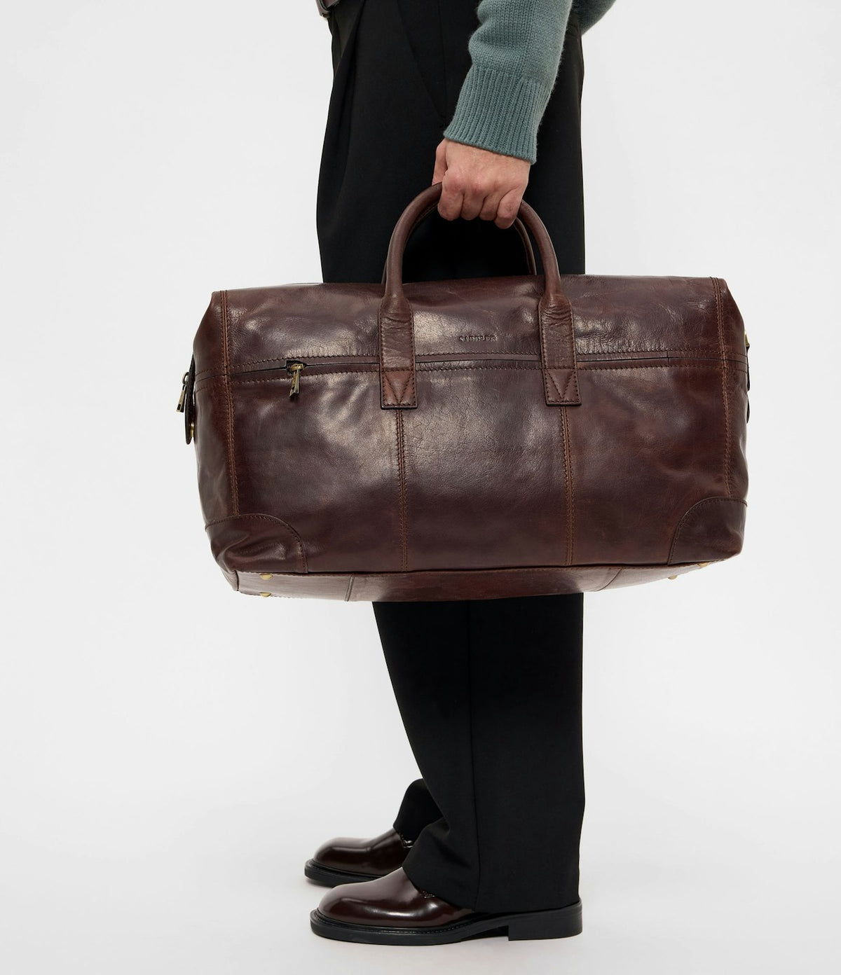 Saddler Metz Weekend Bag - Dark Brown