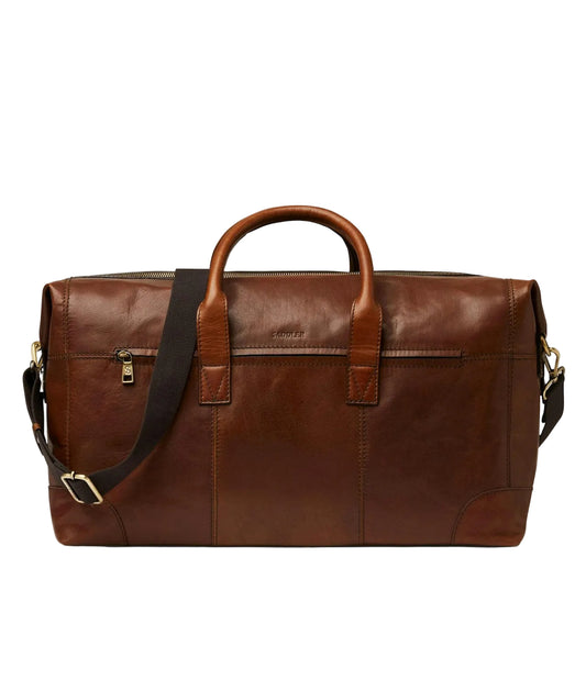 Saddler Metz Weekend Bag - Mid Brown