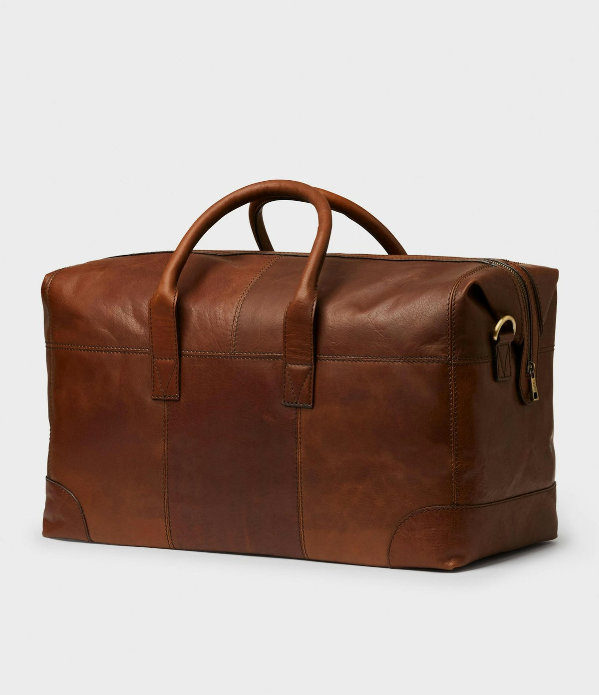 Saddler Metz Weekend Bag - Mid Brown