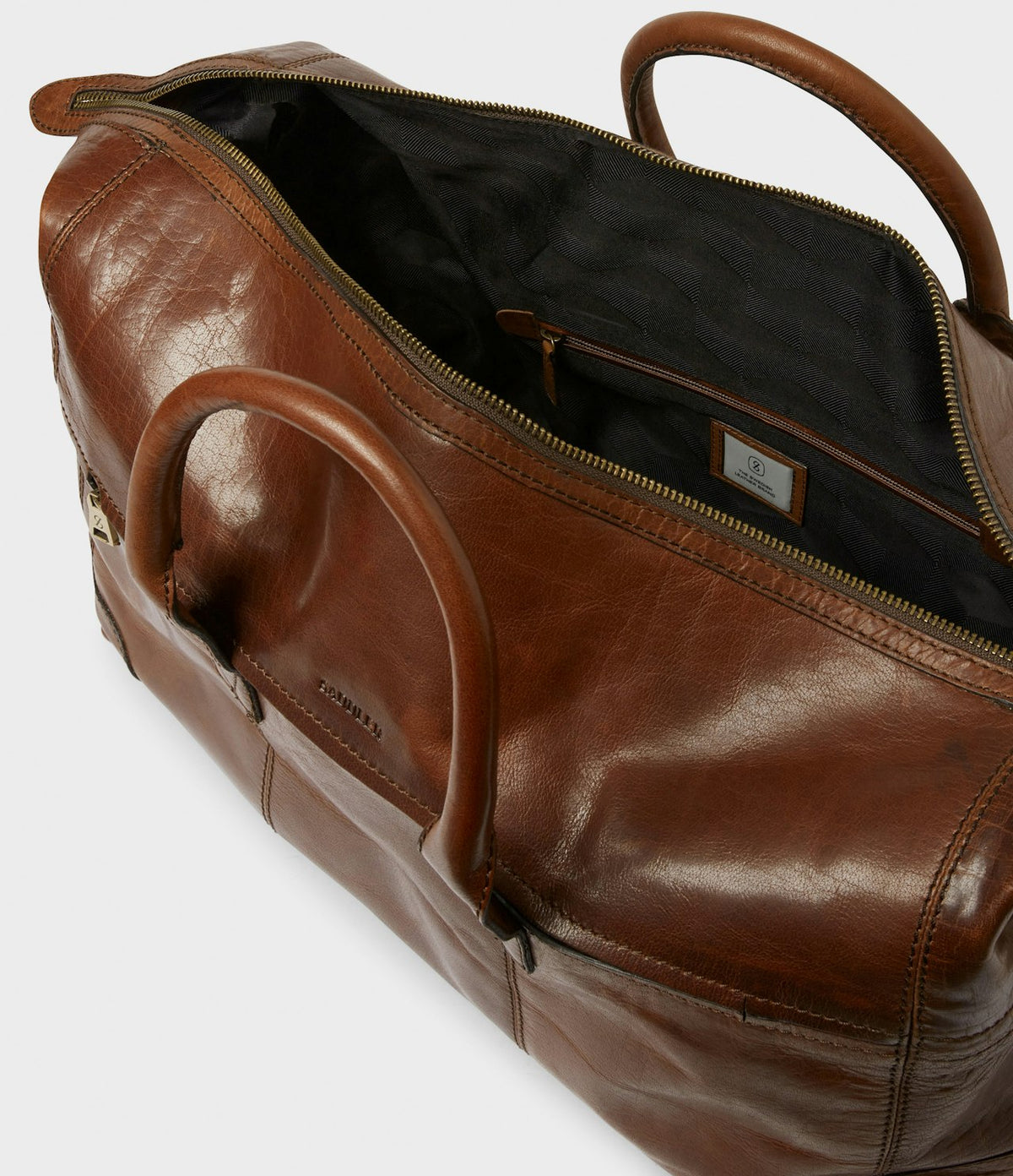 Saddler Metz Weekend Bag - Mid Brown