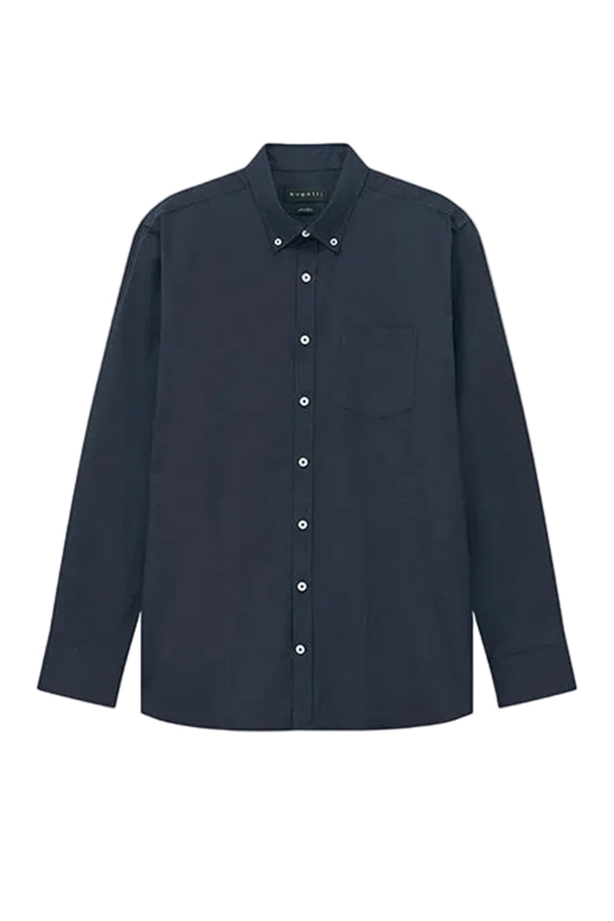 Bugatti Plain Long Sleeve Shirt – Modern Fit