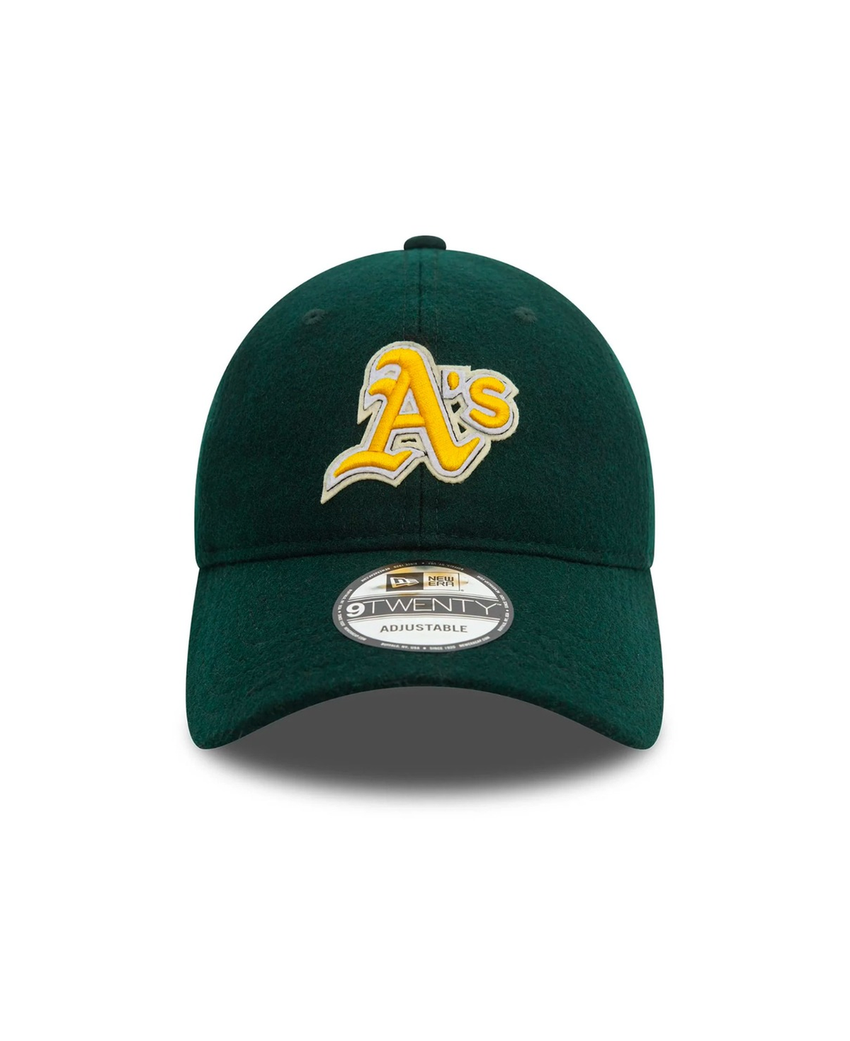 New Era Oakland Athletics MLB Melton Dark Green 9TWENTY Adjustable Cap