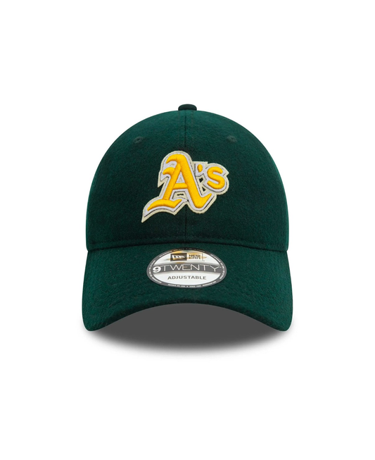 New Era Oakland Athletics MLB Melton Dark Green 9TWENTY Adjustable Cap