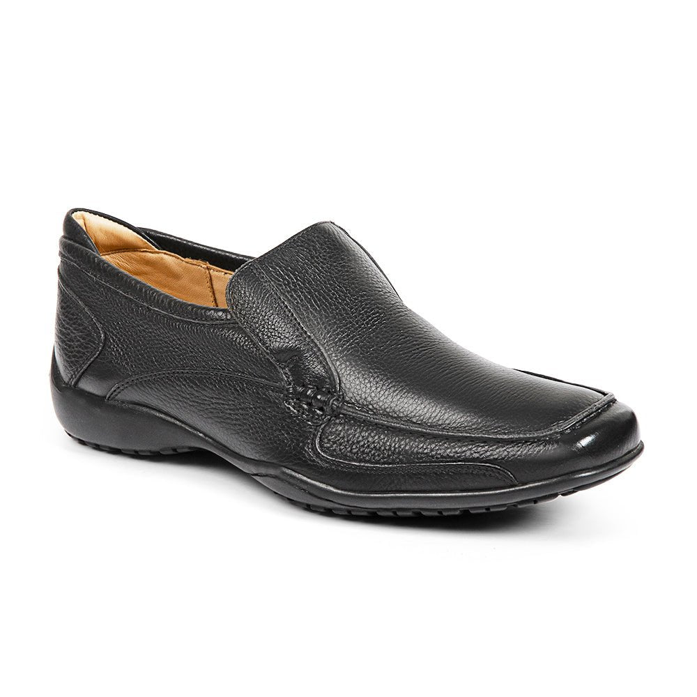 Anatomic Parati Leather Slip-On Shoe - Black