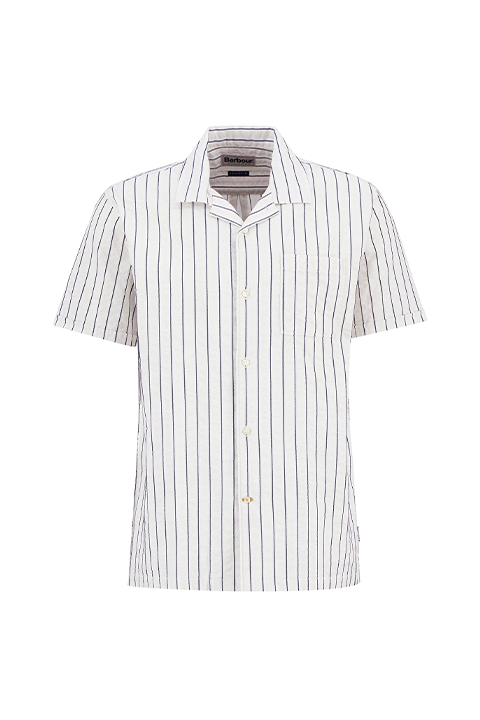 Barbour Park Striped Short-Sleeved Shirt