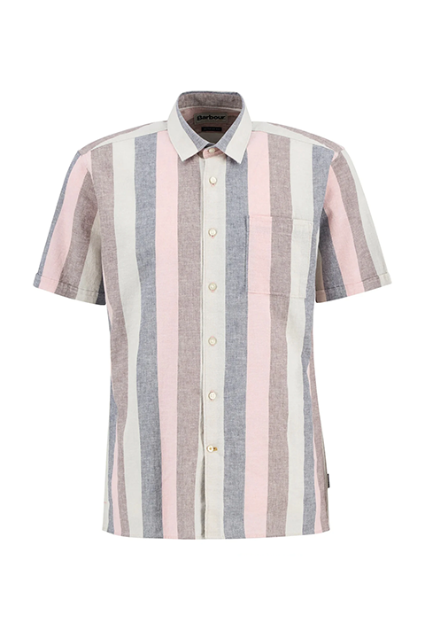 Barbour Portwell Linen Short-Sleeved Shirt