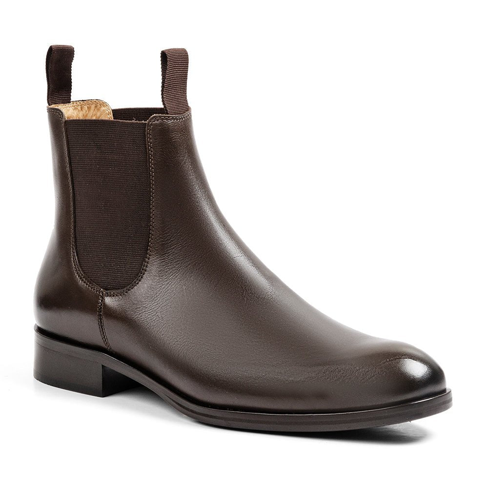 Anatomic Roberto Leather Slip-On Boot - Village Coffee