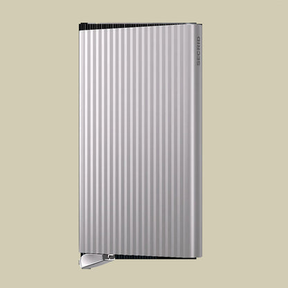 Premium Card Protector Fluted Silver